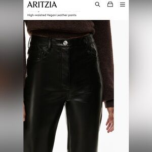 Aritzia Wilfred Melina Pant in Black